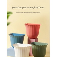 dustbin kitchen cute dustbin room car dustbin Bathroom Hanging Lace Cabinet Storage Bucket Kitchen