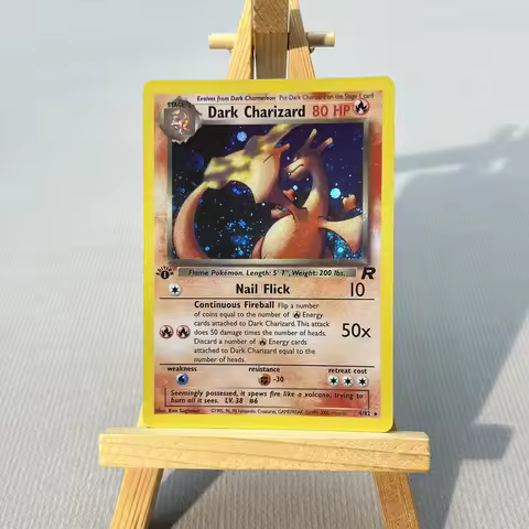 TR PTCG8-002 Tcg proxy PKM Cards Dark Hypno Battle Toys Gifts Rare Collection for Hobbies home play