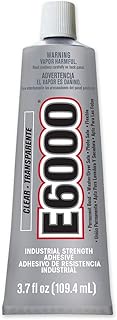 E6000 Craft Adhesive, 3.7 Fluid Ounces, Transparent