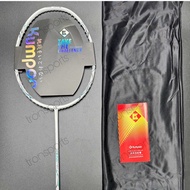 Vợt cầu lông KUMPOO K520 PRO chính hãng căng sẵn cước 105 kg tặng kèm túi nhung