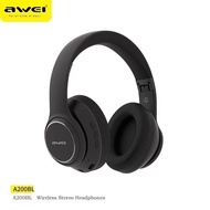 Awei A200BL A300BL Wireless Stereo Headphone Bluetooth Headset Stereo Earphone Bluetooth V5.3 Superior Bass Sound Gaming