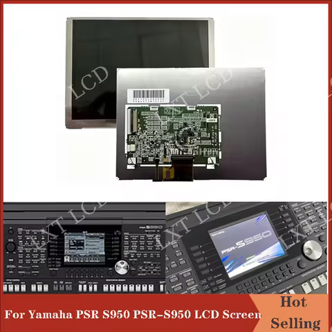 Original 5.7 Inch LCD Display Screen Panel For Yamaha PSR S950 PSR-S950 electronic keyboard LCD Repl