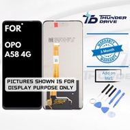 Thunder Drive Serasi Dengan OPO A58 4G A58 5G A98 5G LCD Skrin Sentuh