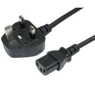 deskstop and printer power cable with Fuse A+ Quality Orignal 2meter orignal 100 percent orignal cab