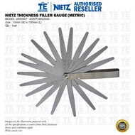 NIETZ Thickness Filler Gauge ( Metric ) NZMT54822020