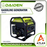 DAIDEN Gasoline Generator Silent Inverter Manual & Electric Starter (DIG-4000io)