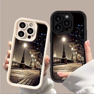 手机壳phone Case夜景白光适用苹果15promax手机壳11/12/13/14软壳16/8plus/7/XRXS 现货 热卖 Ready Stock4.12