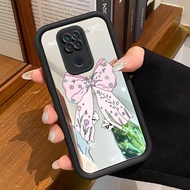 Xiaomi Redmi Note 9 Note 9s Note 9 Pro POCO M2 Pro Case Casing Bow Ribbon Pattern HP Casing Silicone