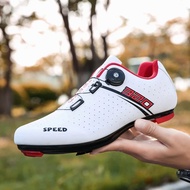 Cycling Shoes for Men and Women, Outdoor Road Bike Shoes, Mountain Bike Shoes, Rubber Sole, Sports Shoes, Plus Size