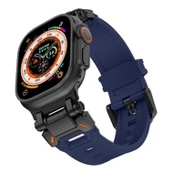 Dây đeo thể thao cao su For apple Watch Series 10 9 8 7 Se 6 5 4 Dây đeo For apple Watch Ultra 2 49m