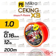 Senar PE Ceking 150 Meter | 200 Meter PE Relix Nusantara PE Ultra Light