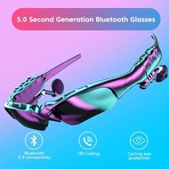 【Shop the Look】 Bluetooth Glasses Earphones Wireless Headset With Mic Sunglasses For Driving Cycling Sports For 13 12