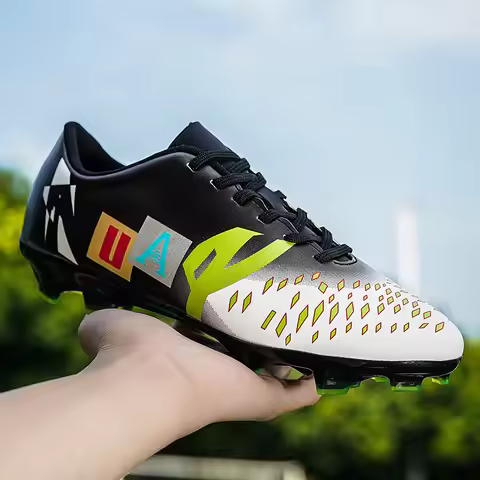 Men's Football Shoe Association Quick Five Up Football Nail Anti Slip Professional Ultra Light Train