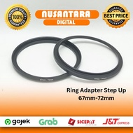 67mm - 72mm Step Up Lens Filter Adapter AdapterRing