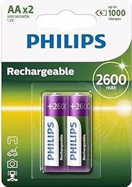 Rechargeables R6B2A260/10 Rechargeable Battery Nickel-Metal Hydride (NiMH) 1.2V 2600mAh 2 Years 78g