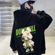 Chan Chan Boy ZipperJacket Loose Form Rabbit Print D0WWIL for Children from 4 to 10 Years Old