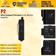 Behringer P2 Ultra-Compact Personal In-Ear Monitor Amplifier
