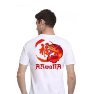 Arowana Fish T-Shirt Short Sleeve Arowana Predatory Fish T-Shirt