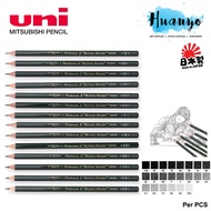Mitsubishi Uni 9800 DX Artist Drawing & Sketching Pencil [Per pcs] (10B 9B 8B 7B 6B 5B 4B 3B 2B B HB