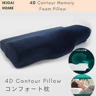 4D Contour Support Memory Foam Pillow/Neck Support/Sleep Apnea/