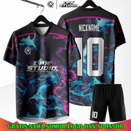 Galaxy Virus Football Jersey Custom Free Name Set Sport