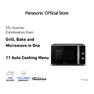 Panasonic NN-CD565BYPQ Slimline 27L Convection Microwave Oven