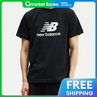 New Balance | New Balance Mens Essential Stacked Logo Short-Sleeve T-Shirt Nbned2S131-19