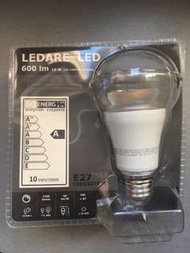 IKEA LEDARE 10w LED bulb Warm White E27 球形 清色 燈膽 600流明 602.553.62