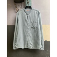 KEMEJA Shanghai 8seconds striped long sleeve shirt