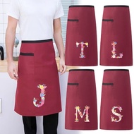 Half Apron Short Cafeteria Half-Length For Restaurants Cooking Teacher