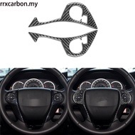 For Honda Accord 2014-2017 Carbon Fiber Steering Wheel B Decoration Interior Accessories Stickers