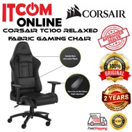 CORSAIR TC100 RELAXED LEATHERETTE FABRIC GAMING CHAIR
