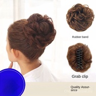 Gelung rambut sanggul rambut palsu putik anti-keriting gelung rambut palsu sutera matte