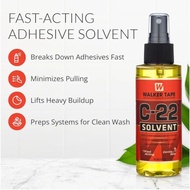 Walker Tape C-22 Solvent Spray 4 Fl Oz Fast-Acting Adhesive Remover for Wig Tape, Lace Systems and T