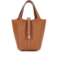 Hermès Gold Clemence Picotin Lock 18 Palladium Hardware, 2023