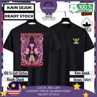 90% MEGA ONE PIECE LUFFY V7_11 Tshirt Shirt Streetwear Round Men Women Unisex Baju Lelaki Wanita Per