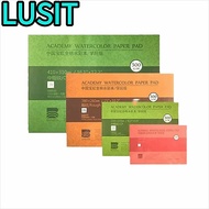 LUSIT Watercolor Sketchbook, 300g 20 Sheets Watercolor Paper Block, High Quality 100% Cotton Art Pap