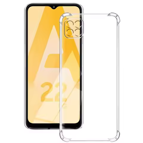 Transparent ultra-thin back cover, lightweight and soft TPU suitable for Samsung Galaxy A22 A22S F42