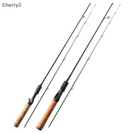 [cherry2] Ultra-Light Fishing Rod Carbon Fiber Spinning/Casting Lure Pole Bait WT 1.5-9g Line WT 3-6