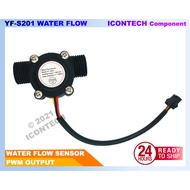 YF-S201 Hall Effect Water Flow Sensor water flow meter Water Flow Measurement