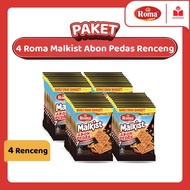 4 Roma Malkist Abon Pedas Renceng