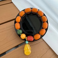 Frosted Wax Jujube Beads Super Honey Wax Round Beads