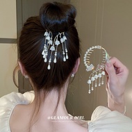 Classical Style Lily of the Valley Tassel Ball Head Hair Clip