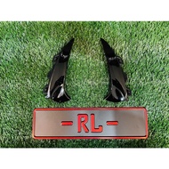 Mercedes Benz GLA H247 2022 2023 2024 Rear bumper side canard fin air duct shark cover cannard bodyk