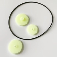 3-Piece Replacement Gear Belt Set for Philips Cassette Deck Recorder D7140 D7160 D8040 D8268 D8269 D