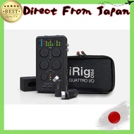 IK Multimedia iRig Pro Quattro I/O Deluxe Portable Audio MIDI Interface 4 IN / 2 OUT [Authorized Dom