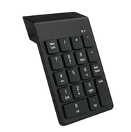 全城熱賣 - 2.4G無線巧克力數字鍵盤（黑色）