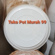 UM(1) Tatakan Alas Piring Pot Bunga NKT 30 26 cm pot 30 PUTIH