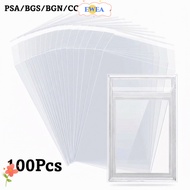EWEA 100 Sheets PSA BGS Slab Sleeve, Durable Transparent PSA BGS Card Brick Film,  Waterproof Strong