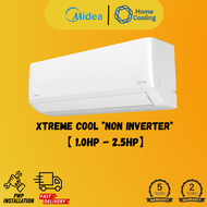 MIDEA NON INVERTER WALL 1HP 1.5HP 2HP 2.5HP AIRCOND R32 XTREME COOL (KLANG VALLEY)